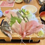埼玉漁港 海鮮食堂 そうま水産 - 三代目刺身番長ランチ　1100円
