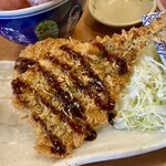 埼玉漁港 海鮮食堂 そうま水産 - いわしフライ＆コロッケ✨