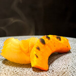 北海道炉端焼き 篝 - 玉葱 南瓜　焼き野菜