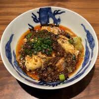 桃仙閣 東京 - フグの白子入り麻婆豆腐