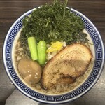 錦糸町中華そば さん式 - 味玉烏賊背脂煮干中華そば