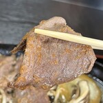 焼肉山道 - 鉄分豊富なのでレバーを彷彿させるが美味しい♪