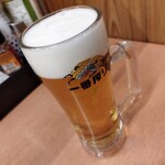 美食軒 - 生ビール
