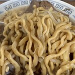 ラーメン マルタ - 麺拡大