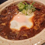 豚焼き 田 - 赤味噌を使ったモツのどて煮