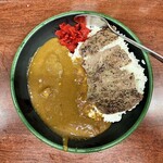 新田毎 - 「ステーキカレー（税込￥840）」