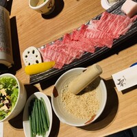和牛料理 要 - 牛肉の溶岩焼き