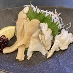 Appare Sushi Maru - 貝のお刺身三種盛