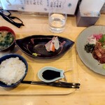 うみからそらへ - ゴマカンパチ定食  1300円