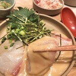 Kyou To Obuya - 鯛に胡麻ダレをこう！