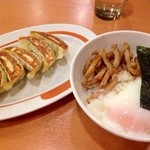 幸楽苑 - 玉丼＋餃子セット☆410円☆