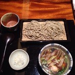 手打ち蕎麦切り　海望 - つけ牡蠣せいろ