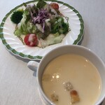 Ru Buran - サラダ・スープ付