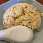 ラーメン２１番 - 半チャーハン