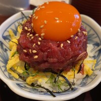 肉の匠 将泰庵  船橋本店 - ユッケ丼