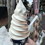 白い恋人パーク  - ソフトクリーム　ジャンボ　ミックス