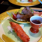 Shabushabu Nihon Ryouri Kisoji - カニとお肉が！