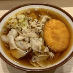 そばの神田東一屋 - テレビで見た　くたコロッケが食べたくて… やってみた