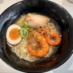 はま寿司 金町駅前店 - エビ塩ラーメン