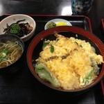 更科 - 天とじ丼、上