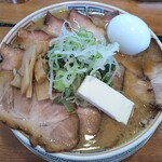 らぁ麺 綾海105 - チャーシュー麺 塩＋味玉、王様カルピスバター