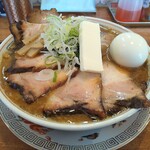 らぁ麺 綾海105 - チャーシュー麺 醤油＋味玉、王様カルピスバター