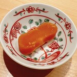 すが弥 - 仲買いさん、お手製の鮟肝。まるでハードチーズ、大好き