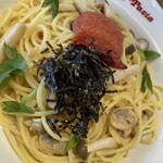 ジョリーパスタ 札幌本町店 - あさりと明太子のペペロンチーノ