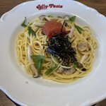 ジョリーパスタ 札幌本町店 - あさりと明太子のペペロンチーノ