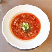 Russian Restaurant ROGOVSKI 銀座 - ウクライナ風ボルシチ