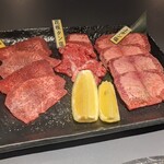 焼肉せんりゅう - タン塩食べ比べ