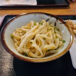 松製麺所 - 釜玉うどんアップ