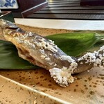 燻り豆腐　母袋工房　豆腐湯葉料理　奥の奥 - 岩魚塩焼き