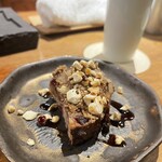 やきとり松里 - レバーパテ、カシューナッツ、バルサミコ