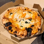 Pizzeria Bakka M'unica - 季節限定メニューの「ピッツァ～カニまみれ！ズワイ祭り！」