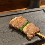 やきとり松里 - 河内鴨、山椒