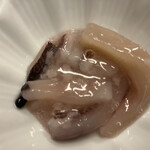 一期一会 よねさん - セットのイカ梅味噌和え