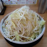 豚山 - 小ラーメン＋野菜