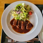 Jibiru Resutoran - ◆「牛肉の月山ビール煮セット」 
