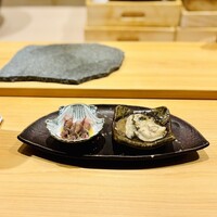 すしの - ホタルイカと牡蠣