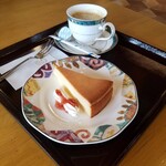 Jibiru Resutoran - 別日のスイーツタイムPHOTO ◆チーズケーキ ◆コーヒー