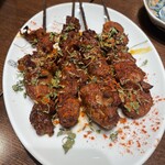 北摂スパイス研究所 - ラム肉のスパイス串