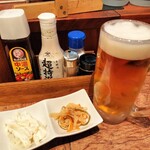 Sakagura Riki - ビールとお通し