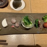 蕎麦会席 つきじ文化人 凬 - 