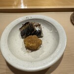 和さび - 鰯｡こんがり焼き目が香ばしく、染めおろしが脂を程よく中和してウマい｡