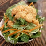 鰻のひろ田 - 野菜サラダ小　220円