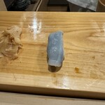 和さび - アオリイカ　海苔と山葵を噛ませて柚子の搾り汁と塩で