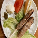 旬食・おそば なごみ - 牛タン串　