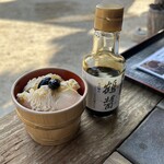 ヤマロク茶屋 - しょうゆソフト440円