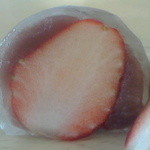 腰掛庵 - いちごわらび断面（平成26年1月購入）